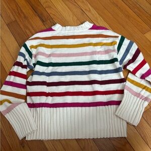 GAP Women's Colorful Striped Sweater